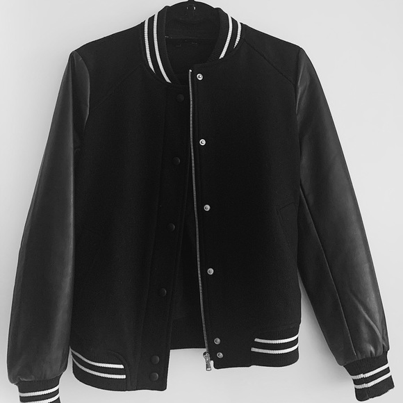 zara varsity jacket